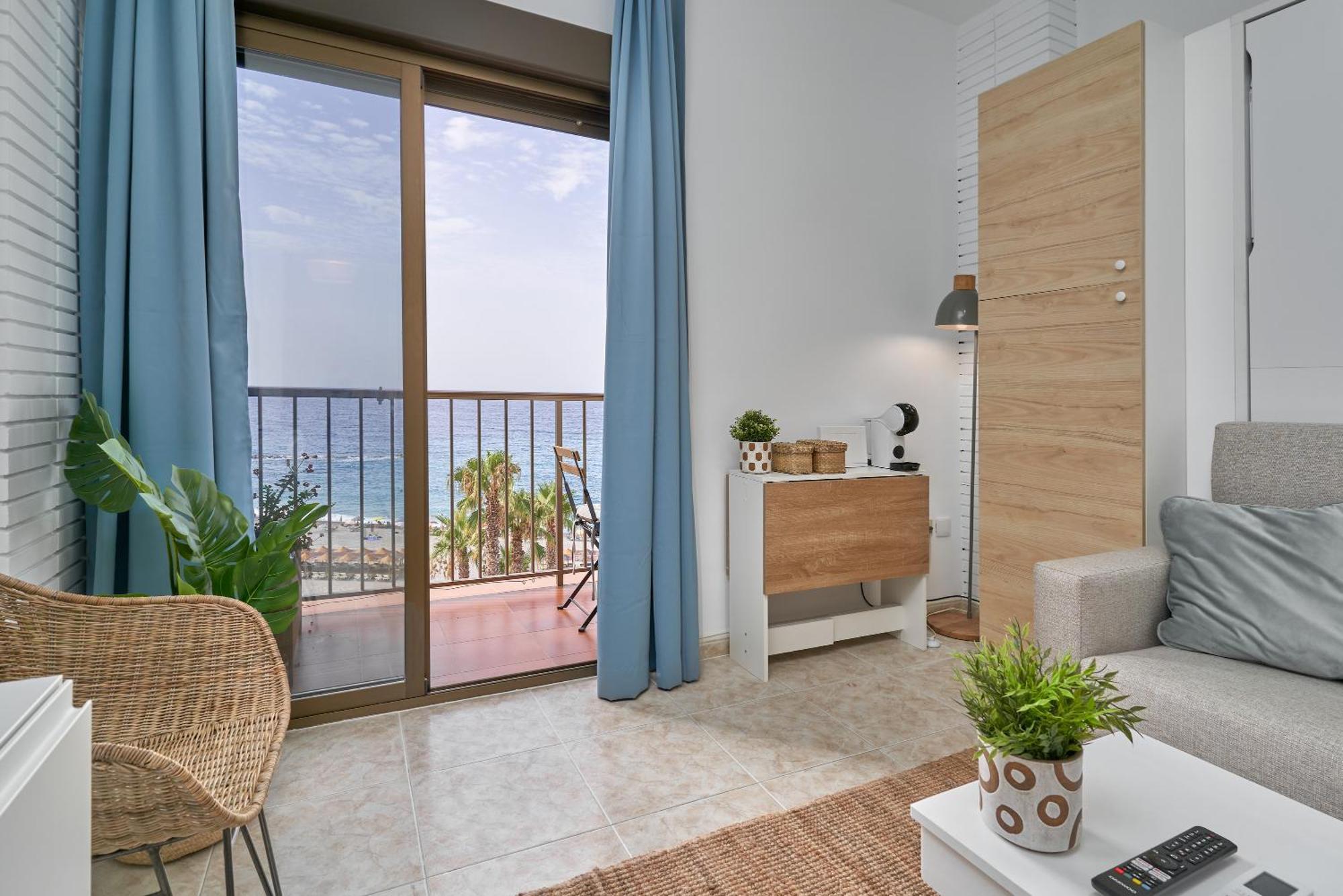 Апартаменты Estudio Puerta Del Mar Альмуньекар Экстерьер фото