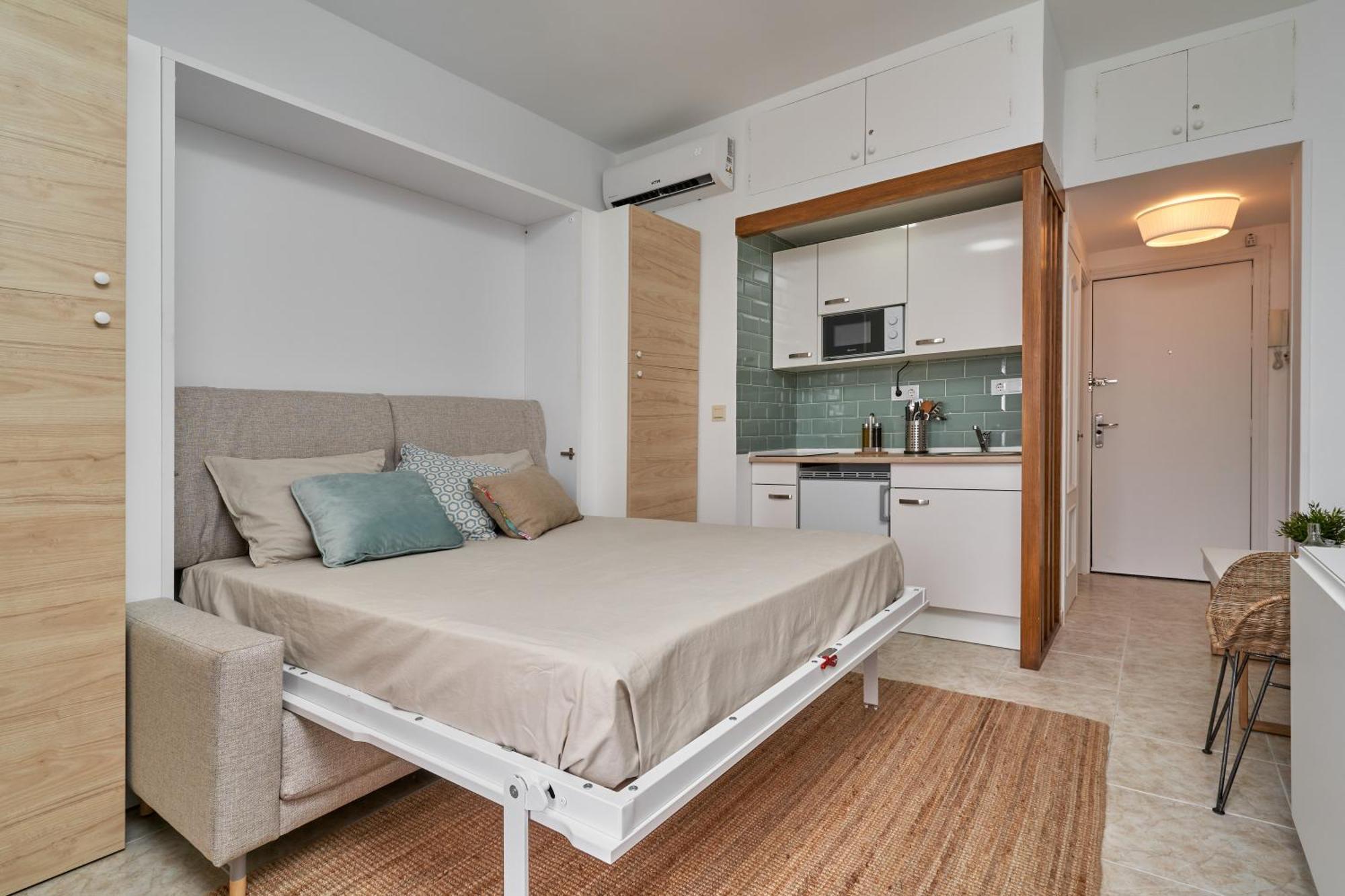 Апартаменты Estudio Puerta Del Mar Альмуньекар Экстерьер фото