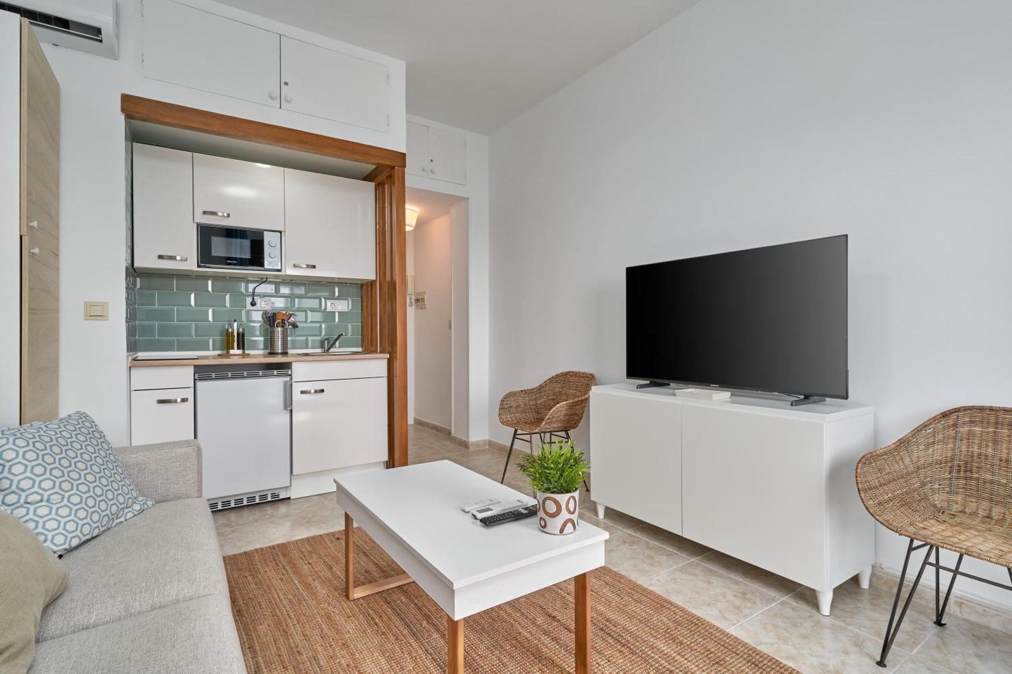 Апартаменты Estudio Puerta Del Mar Альмуньекар Экстерьер фото