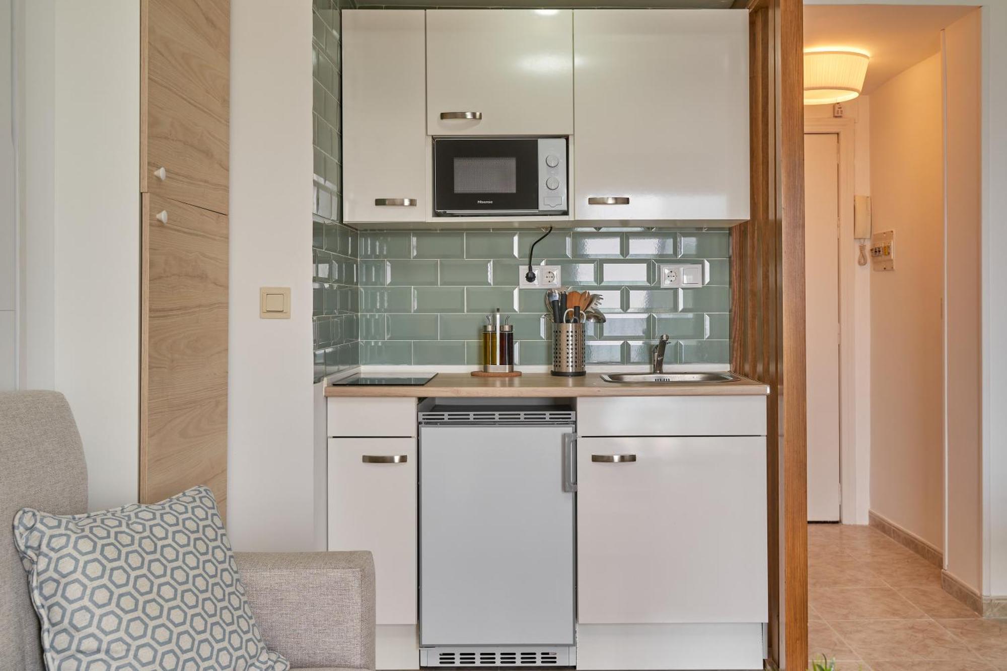 Апартаменты Estudio Puerta Del Mar Альмуньекар Экстерьер фото