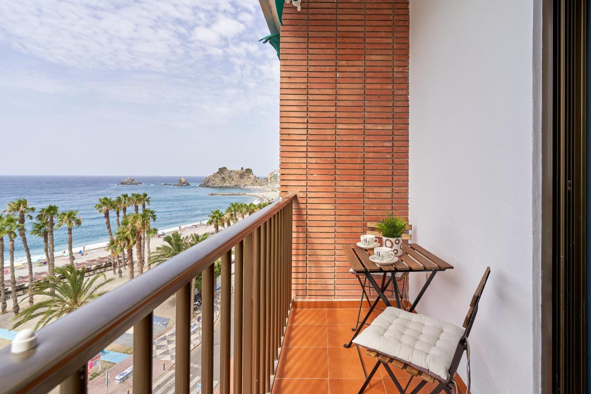 Апартаменты Estudio Puerta Del Mar Альмуньекар Экстерьер фото